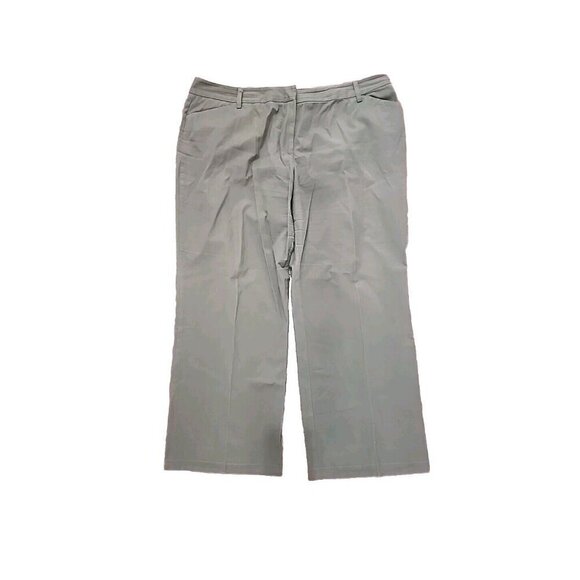 Style & Co. Pants Olive Green High Rise Straight Leg Chino Women's 24 - Picture 1 of 8